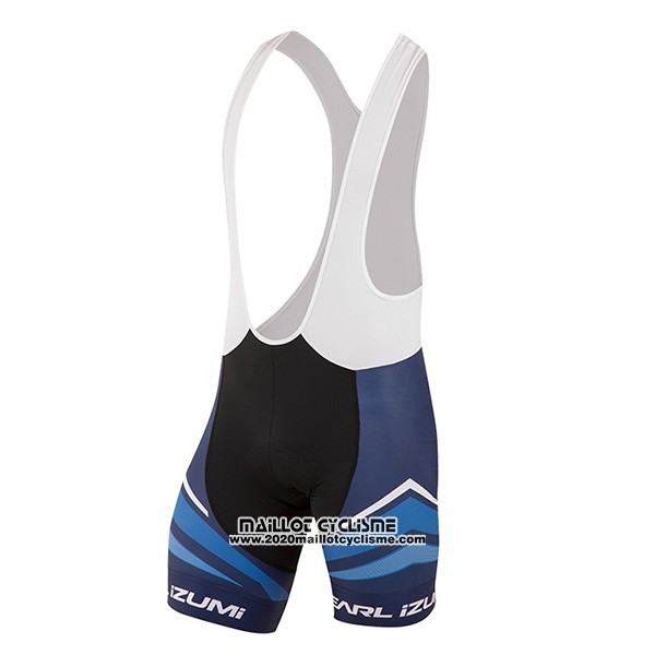 2017 Maillot Ciclismo Pearl Izumi Bleu Manches Courtes et Cuissard